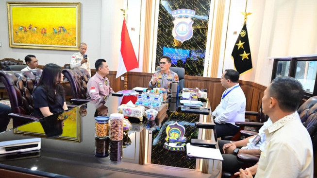 Silaturahmi dan Reses Komite I DPD RI di Polda Jambi Bahas Sinergitas Penanganan Narkotika